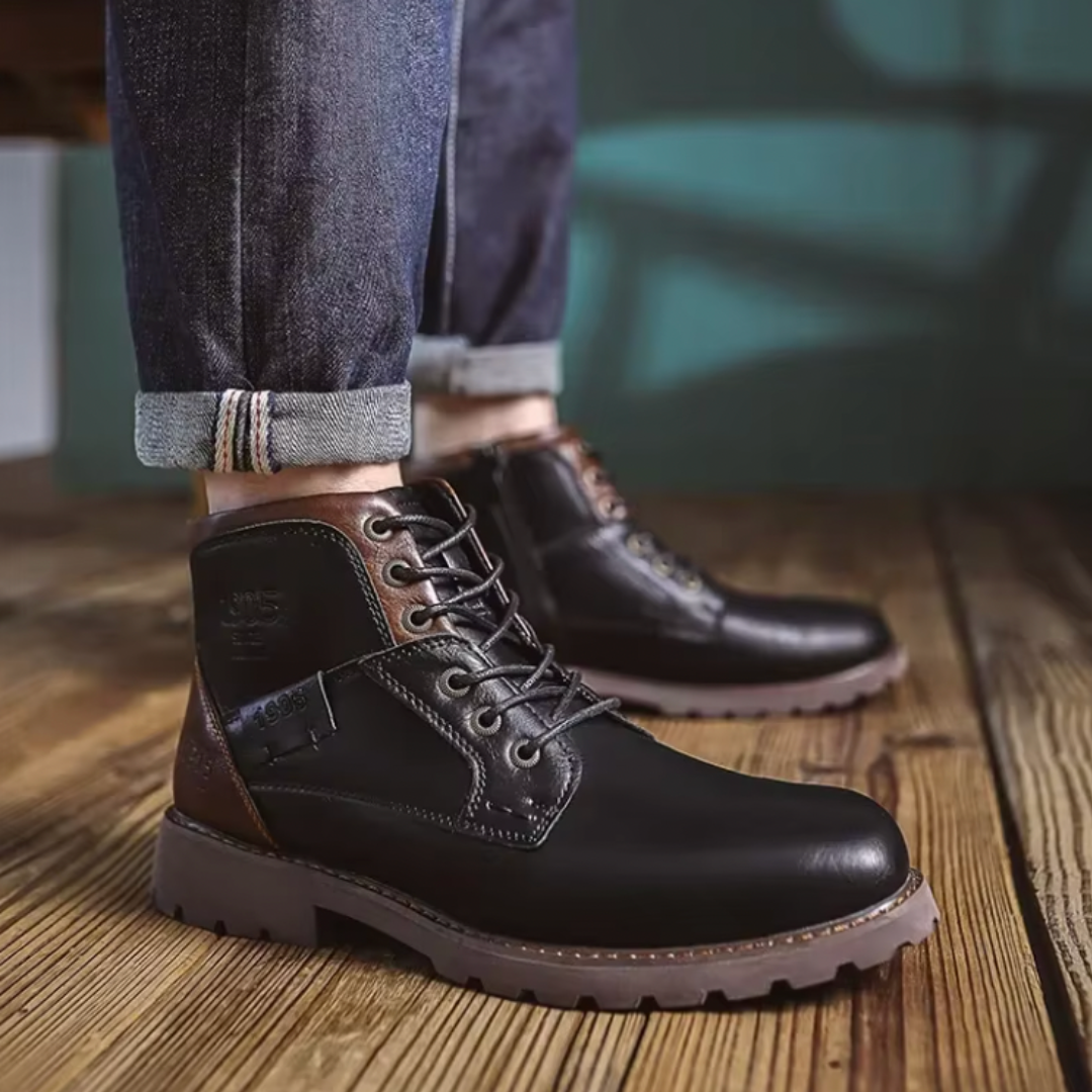 Bayard | Bottines Vintage en Cuir