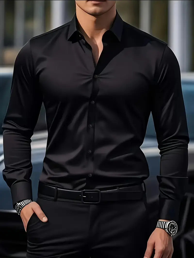 MARCEL | Chemise classique à manches longues