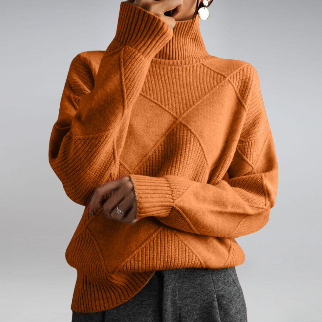 Adelle | Pull Col Montant Doux