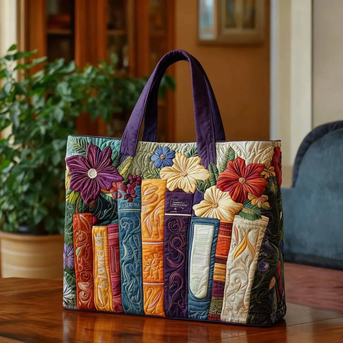 Flavia | Sac Matelassé pour les Amoureux des Livres