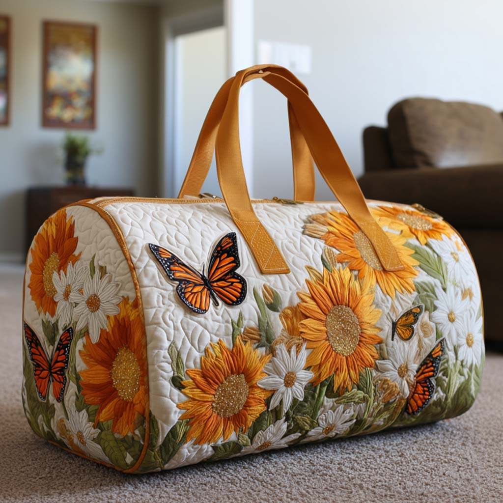 Vittoria | Sac de Voyage Matelassé Champ Fleuri