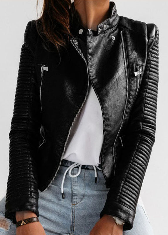 Rosa | Veste en Cuir Rose