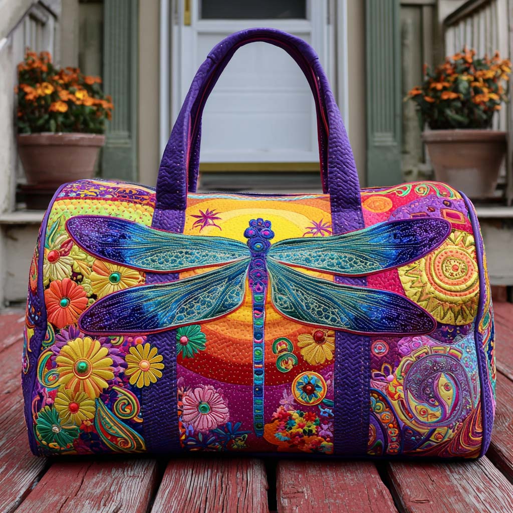 Ginevra | Sac de Voyage Matelassé Ciels de Soie