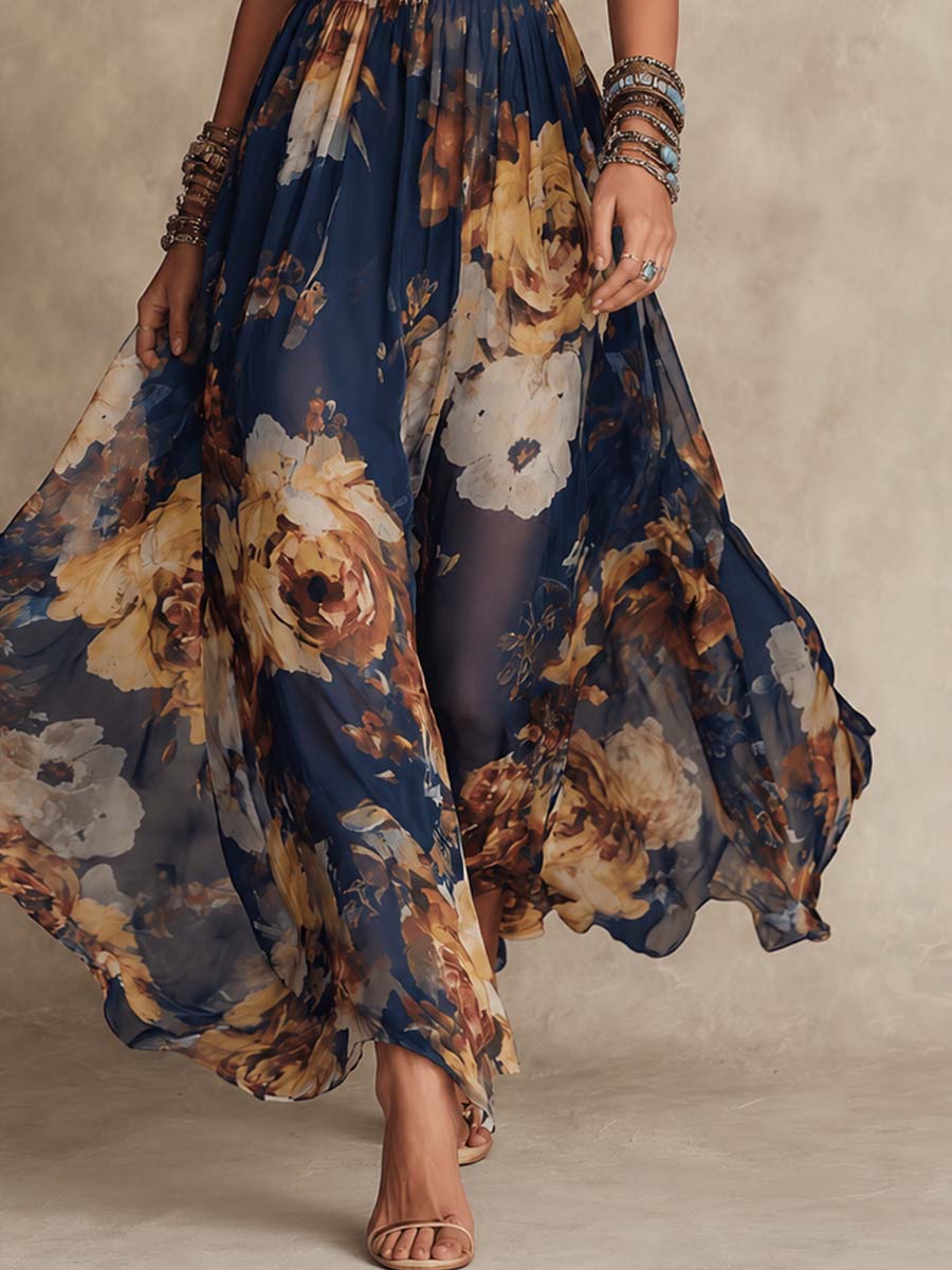 Robe Maxi Fleurie Deborah