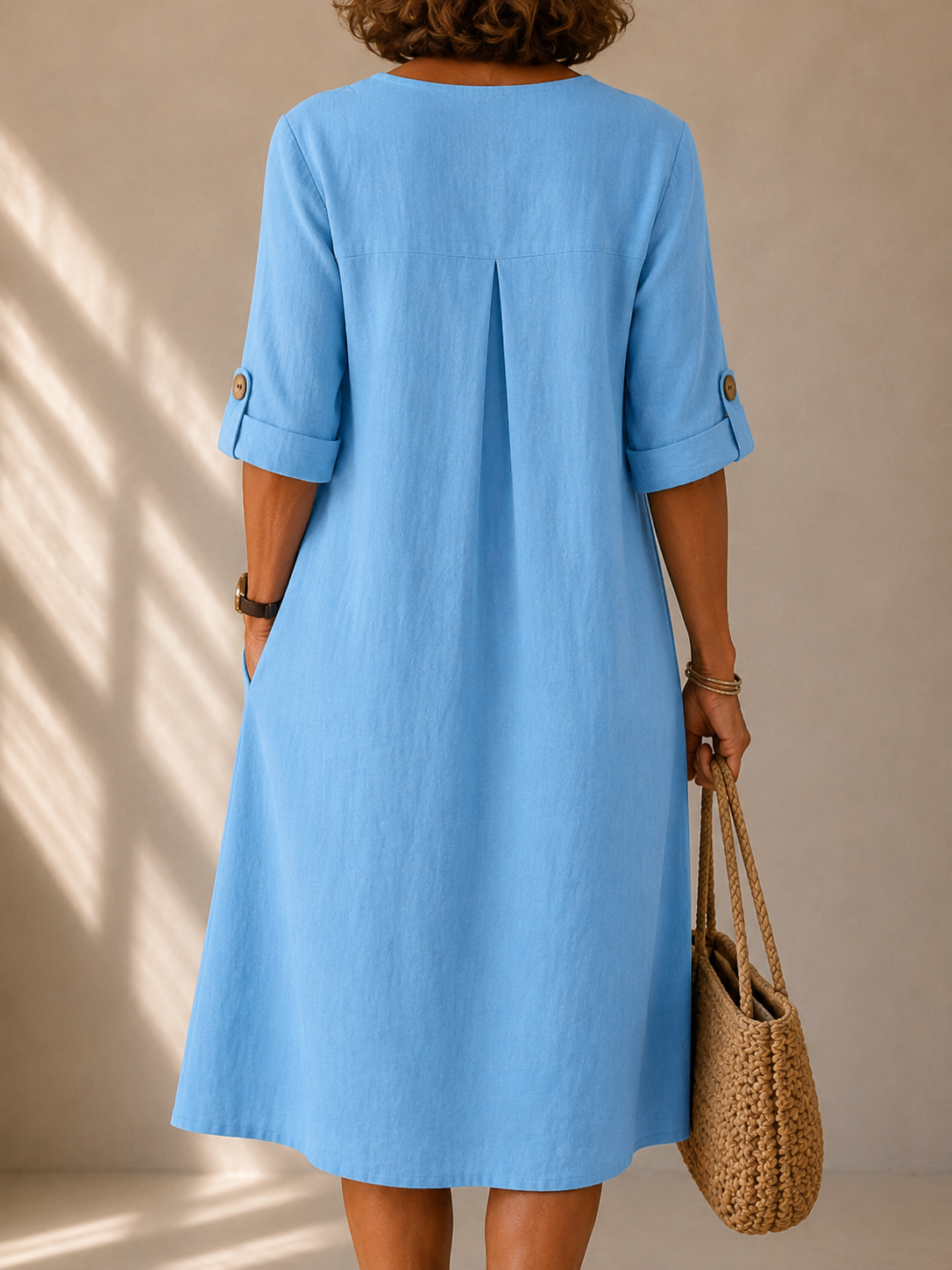 Amelia™ | Robe Boutonnée
