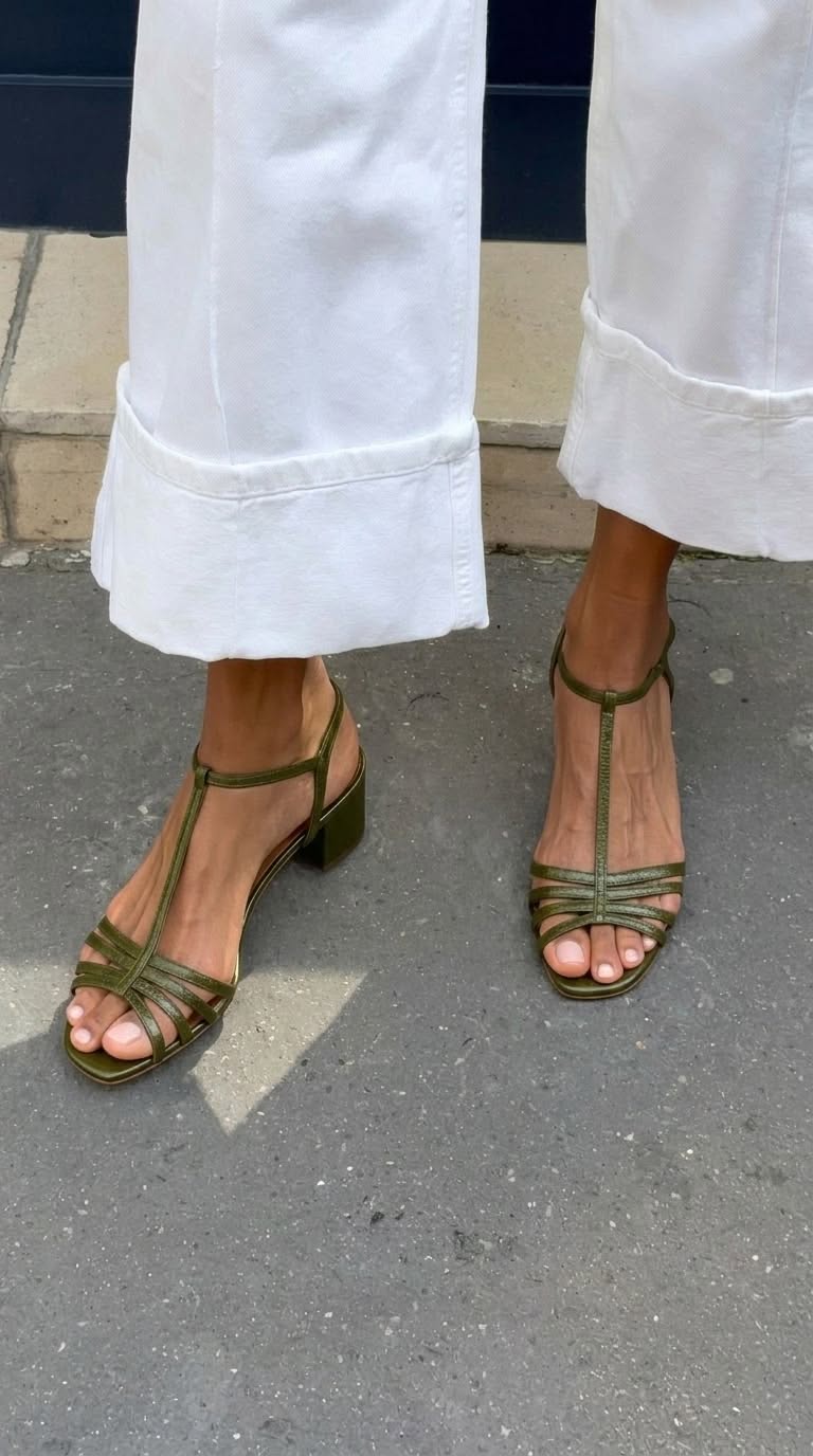 Allegra | Sandales Dorées Élégantes pour le Jour