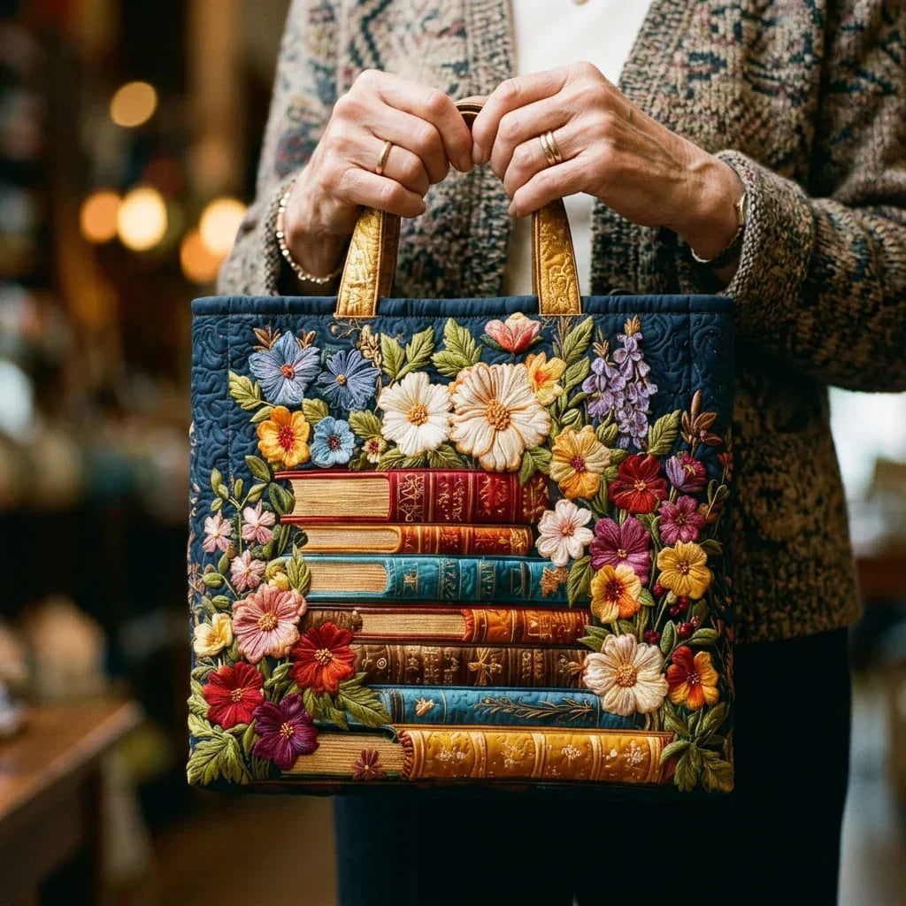 Emilia | Sac Matelassé Fleuri