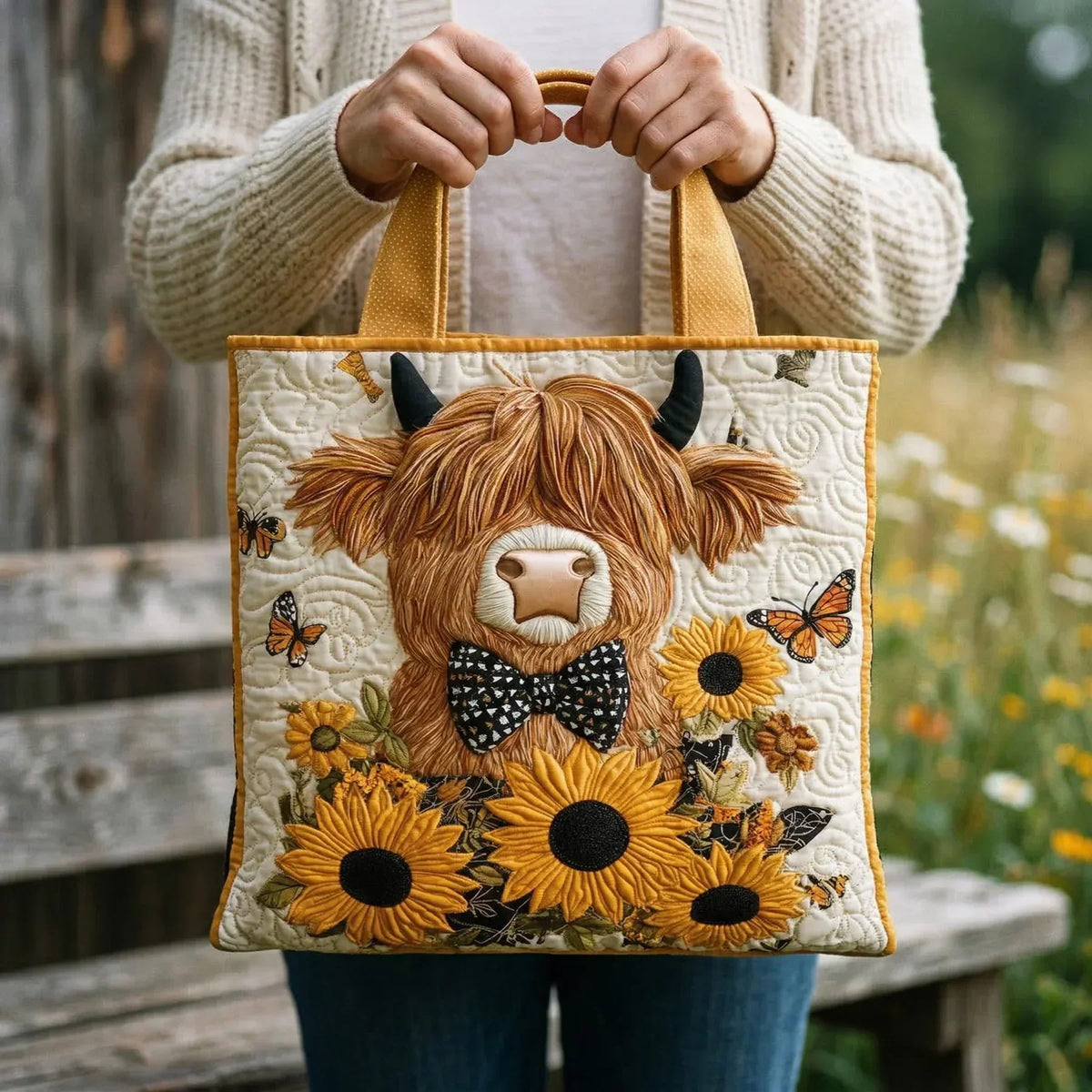 Alessandra | Sac Matelassé Papillon et Nœud