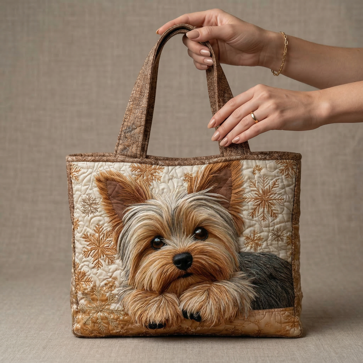 Livia | Sac Matelassé Yorkshire Terrier