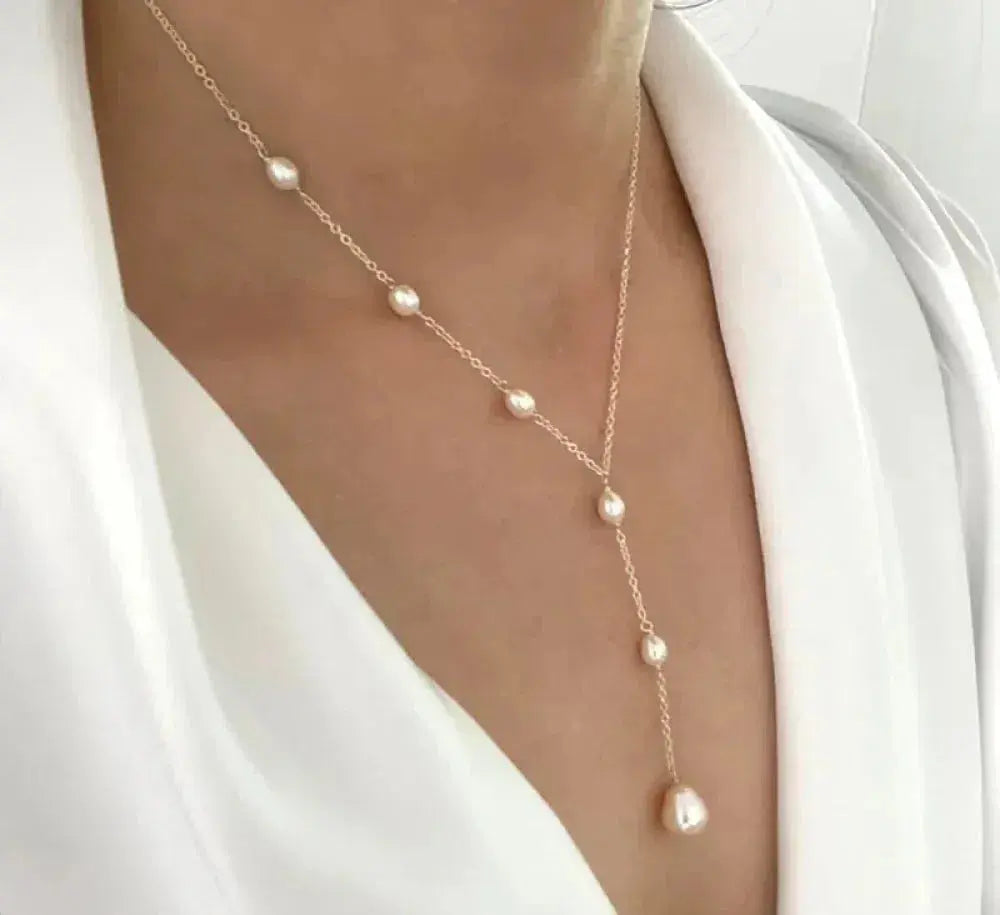 Rita | Collier Vintage à Pendentif et Perles