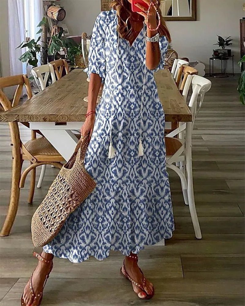 LUNA | Robe bohème à la coupe flatteuse