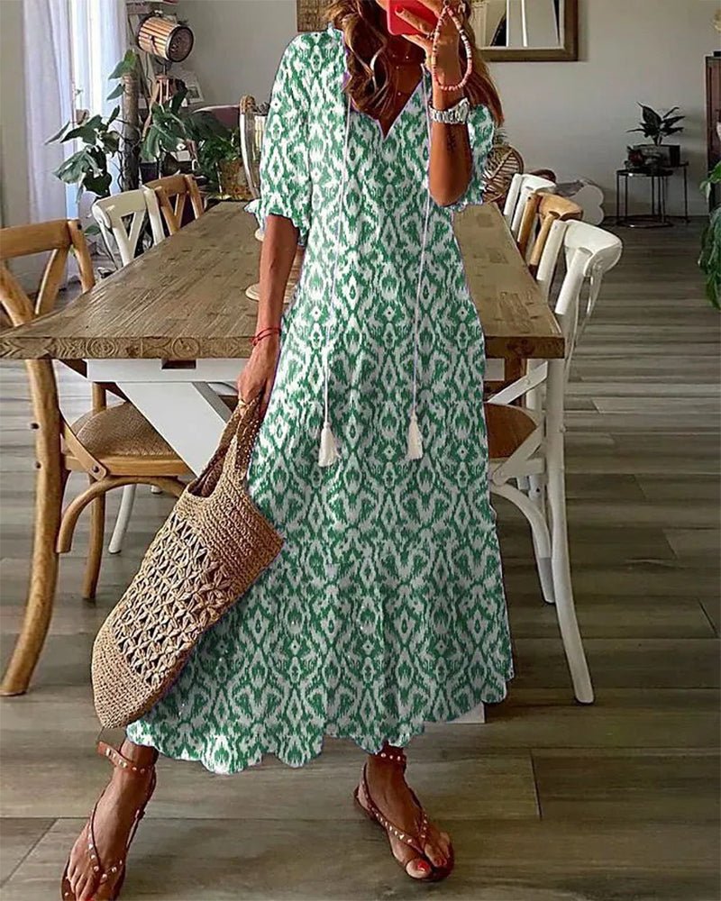 LUNA | Robe bohème à la coupe flatteuse