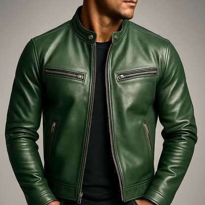 Guido | Veste en Cuir Vintage