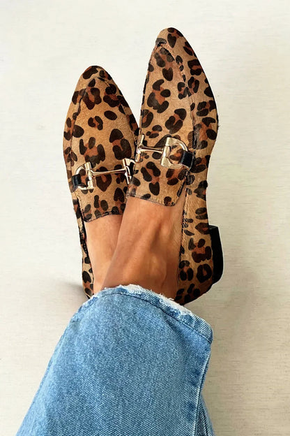 Juul | Mocassins raffinés imprimés aux détails subtils