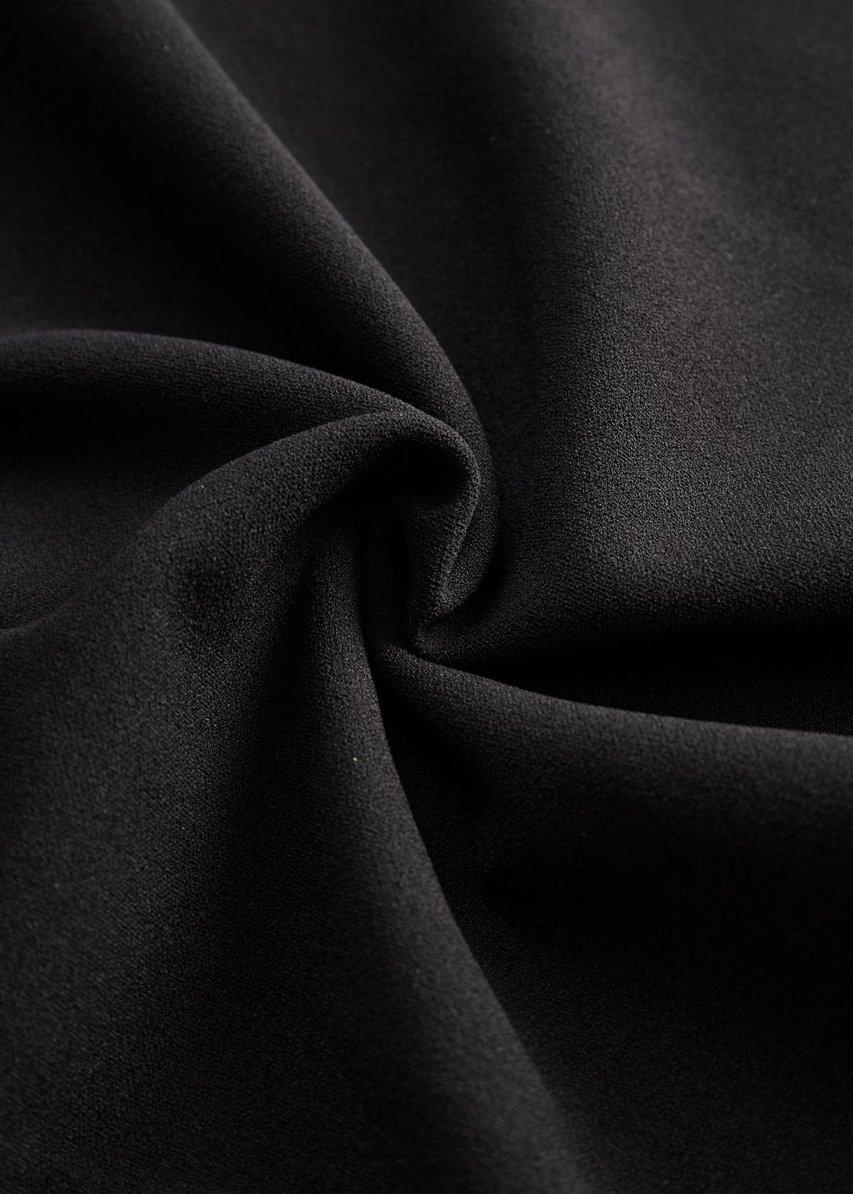 DALIA | Robe élégante à col mao et ceinture