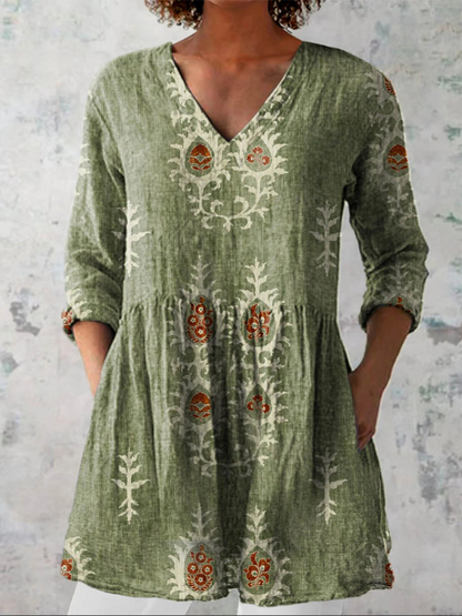 Blair | Chemise Longue à Imprimé Expressif