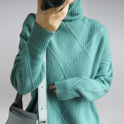 Adelle | Pull Col Montant Doux