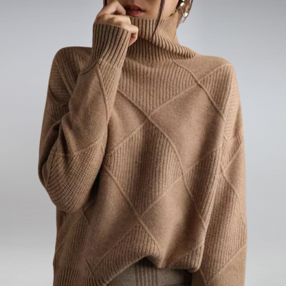 Adelle | Pull Col Montant Doux