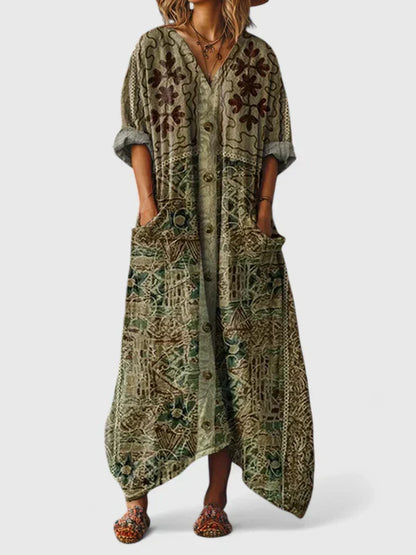 TIRSÀ | Robe imprimée