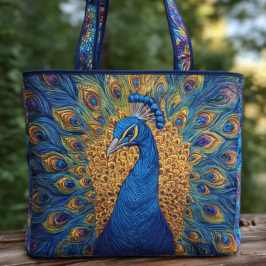 Gaia | Sac Matelassé Paon Royal