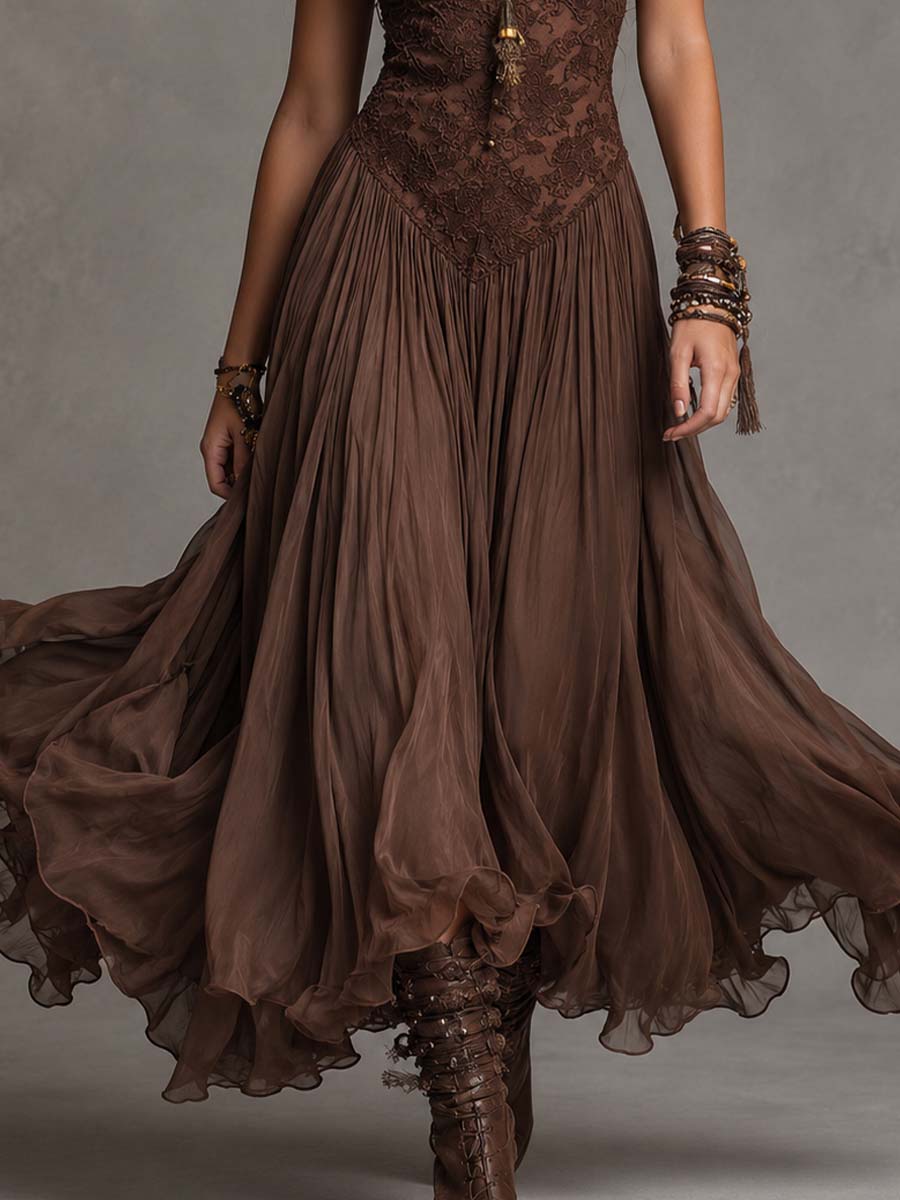 Olivia | Maxi Corset en Dentelle