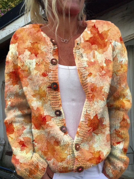 Delfina | Cardigan en Maille Vintage