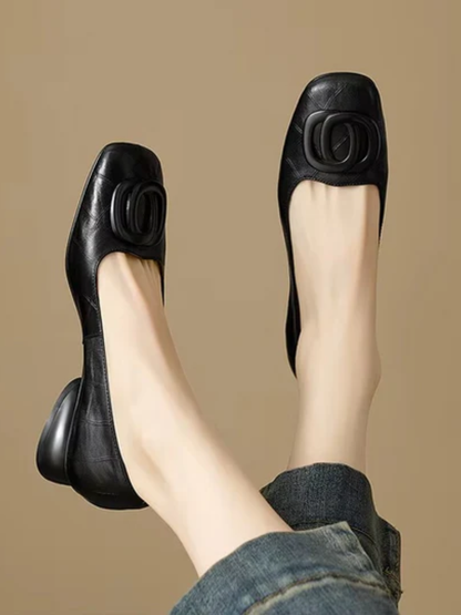 Ballerines Opium en Cuir