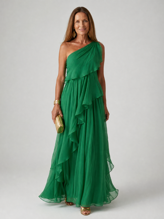 Tracey | Robe Longue Fluide et Élégante pour Femme