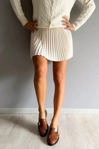 Séverine | Mocassins Bout Rond à Boucle et Franges