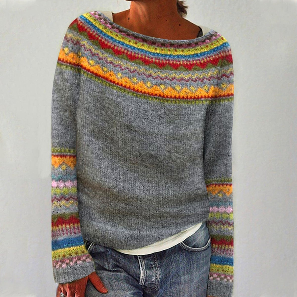 Helene | Pull Rétro Scandinave