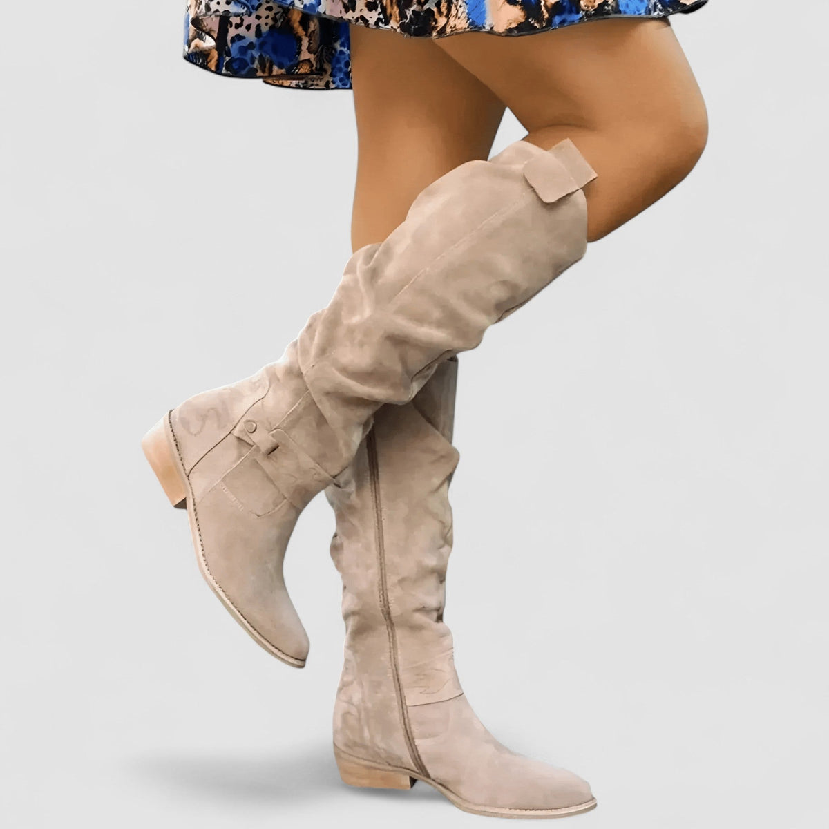 Adelaide | Bottes Cavalières Effet Slouch