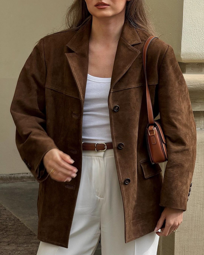 Mira | Veste en Daim