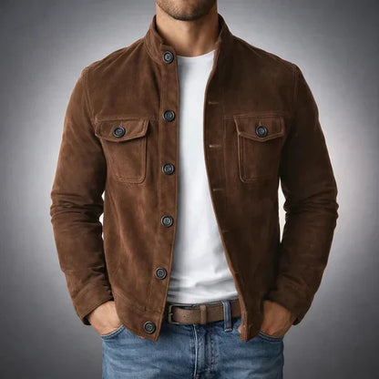 LORENZO | Veste homme en daim