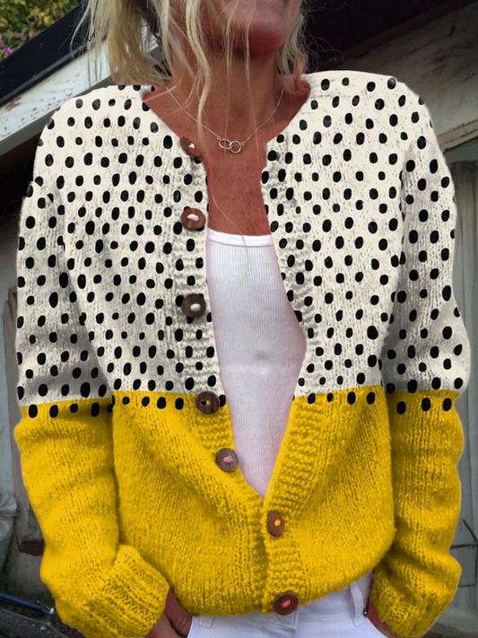 Guendalina | Cardigan en Maille Vintage