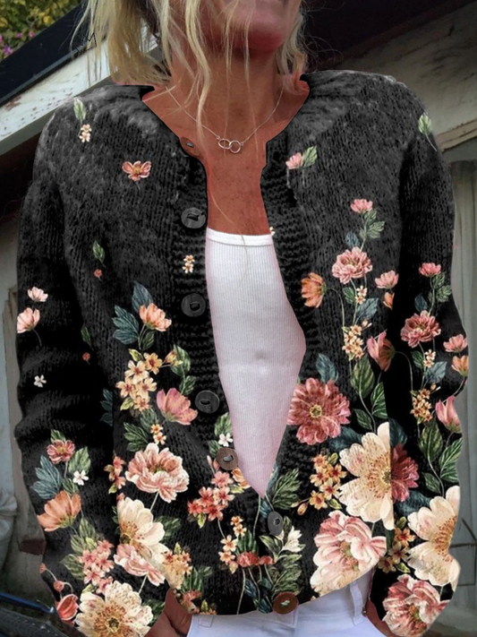 Tosca | Cardigan Fleuri Vintage