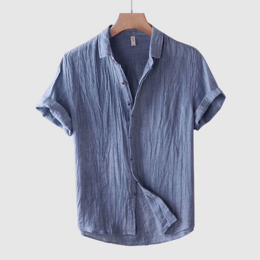 LOREN | Chemise en lin à manches courtes