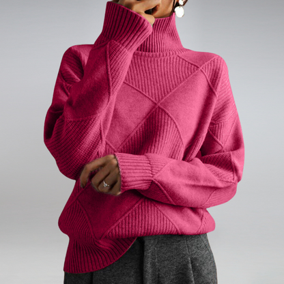 Adelle | Pull Col Montant Doux