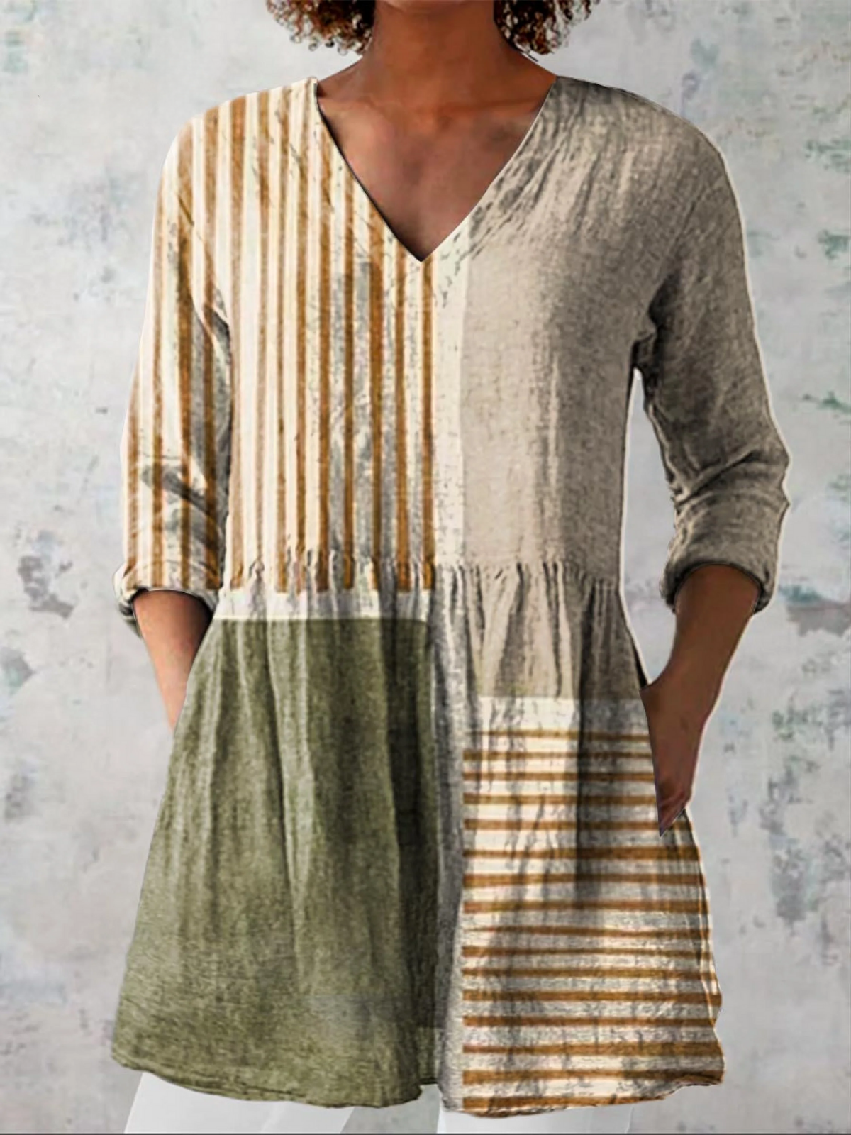 Maeve | Chemise Longue à Imprimé Expressif