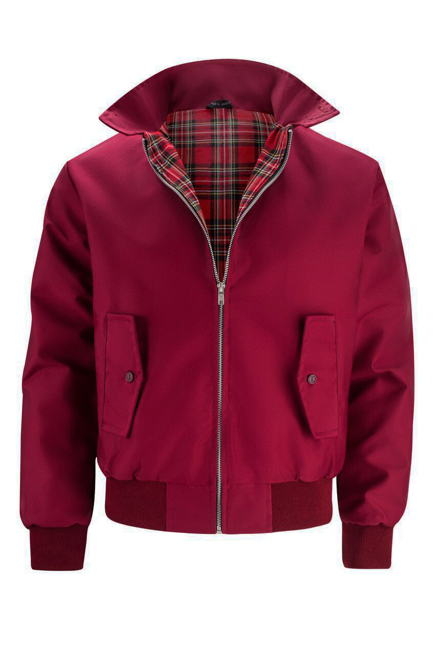 Harryson | Veste Harrington Doublure Tartan