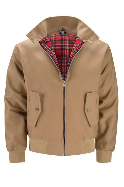 Harryson | Veste Harrington Doublure Tartan