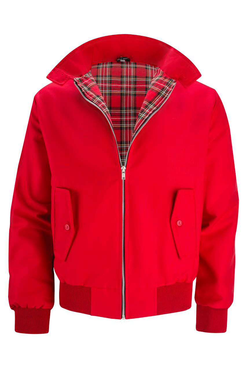 Harryson | Veste Harrington Doublure Tartan