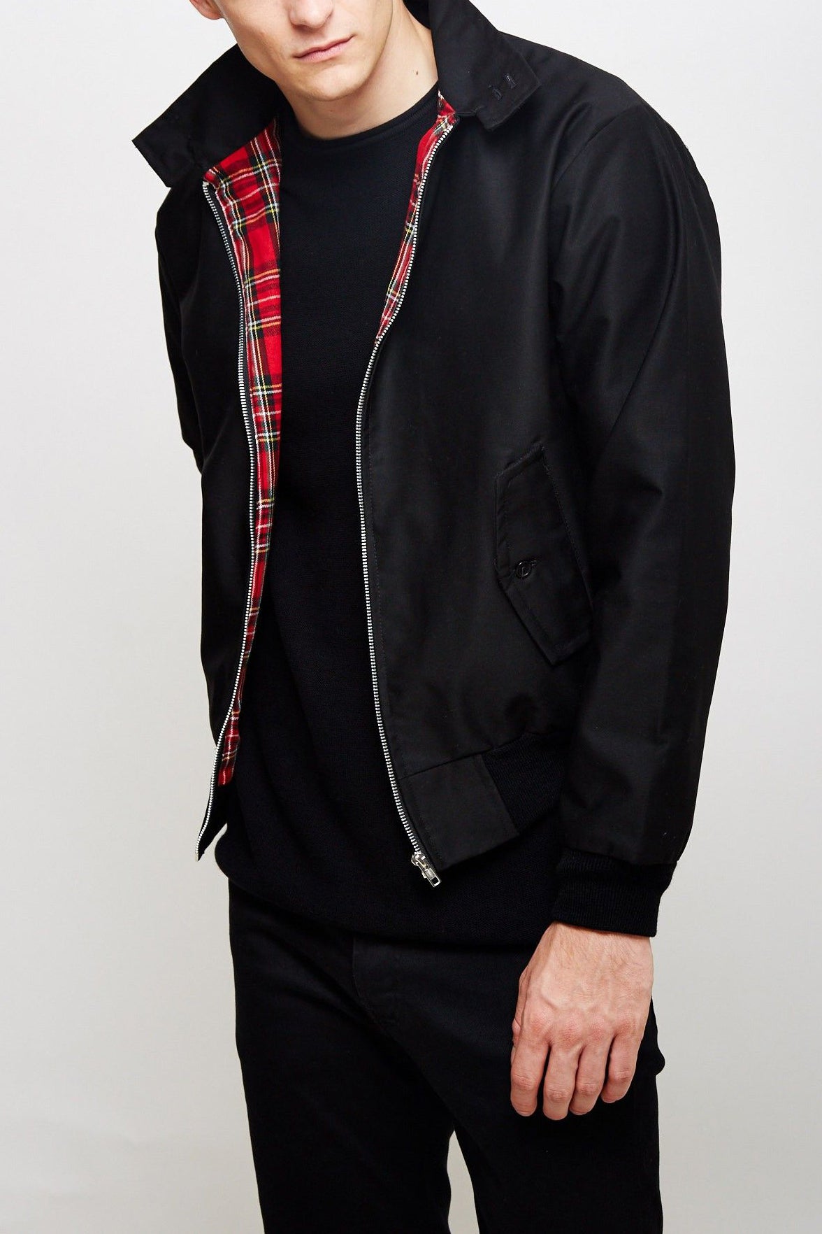 Harryson | Veste Harrington Doublure Tartan