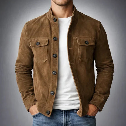 LORENZO | Veste homme en daim