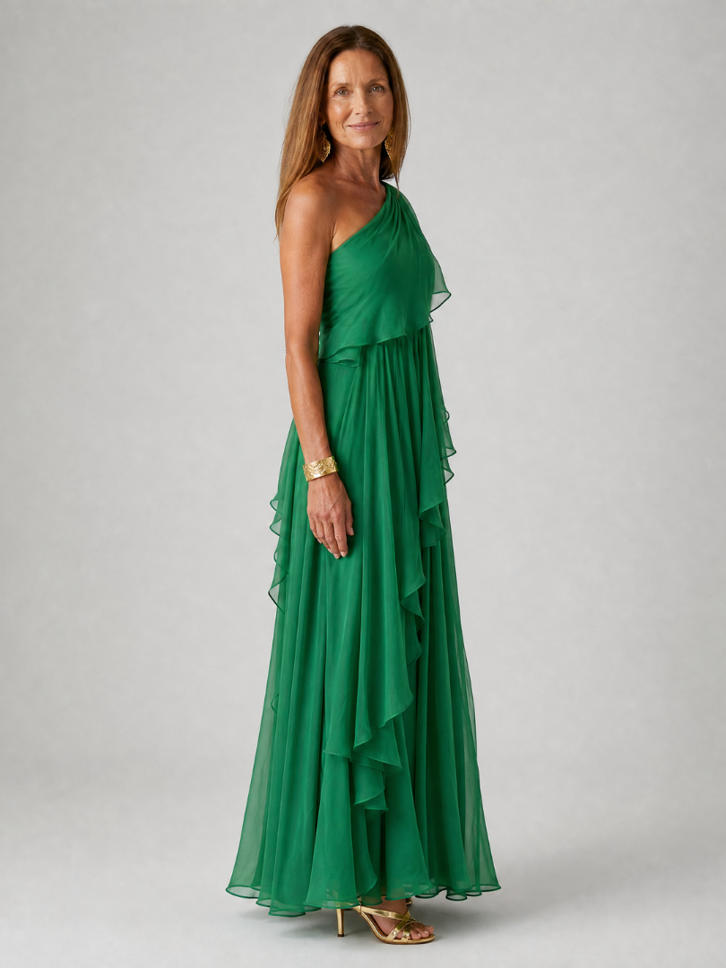 Tracey | Robe Longue Fluide et Élégante pour Femme