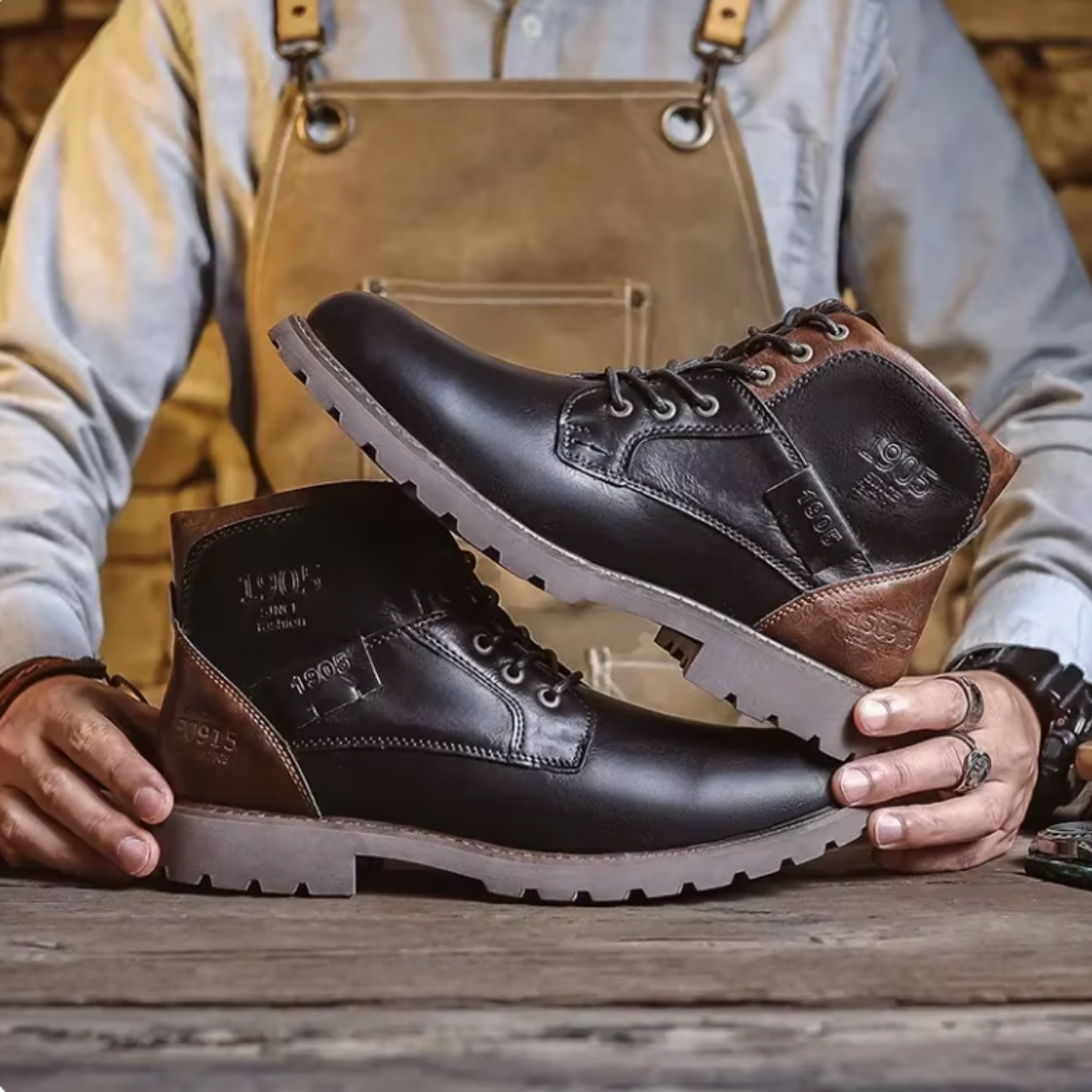 Bayard | Bottines Vintage en Cuir
