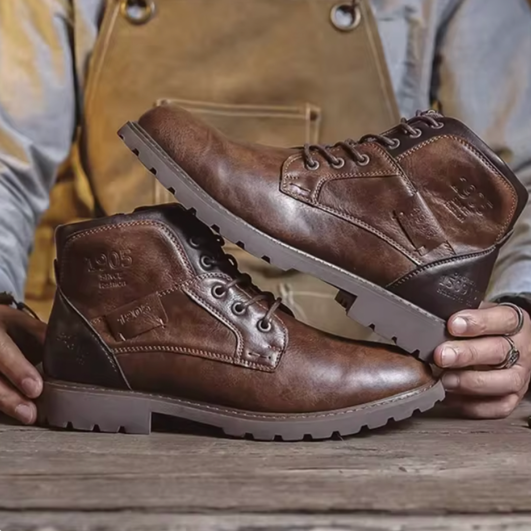 Bayard | Bottines Vintage en Cuir