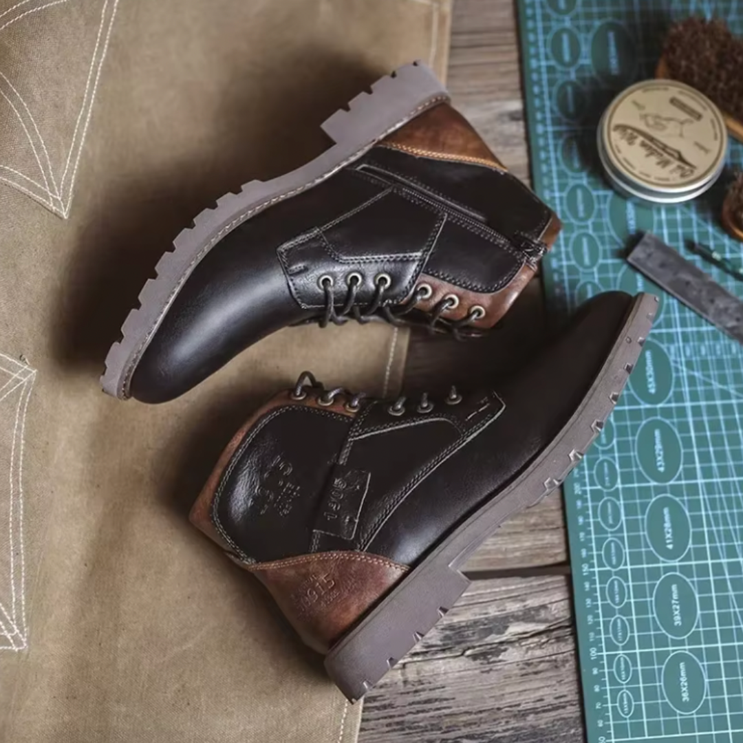 Bayard | Bottines Vintage en Cuir