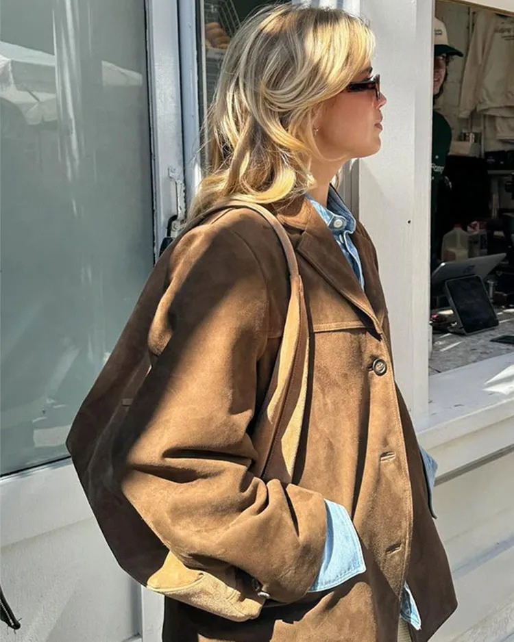 Mira | Veste en Daim