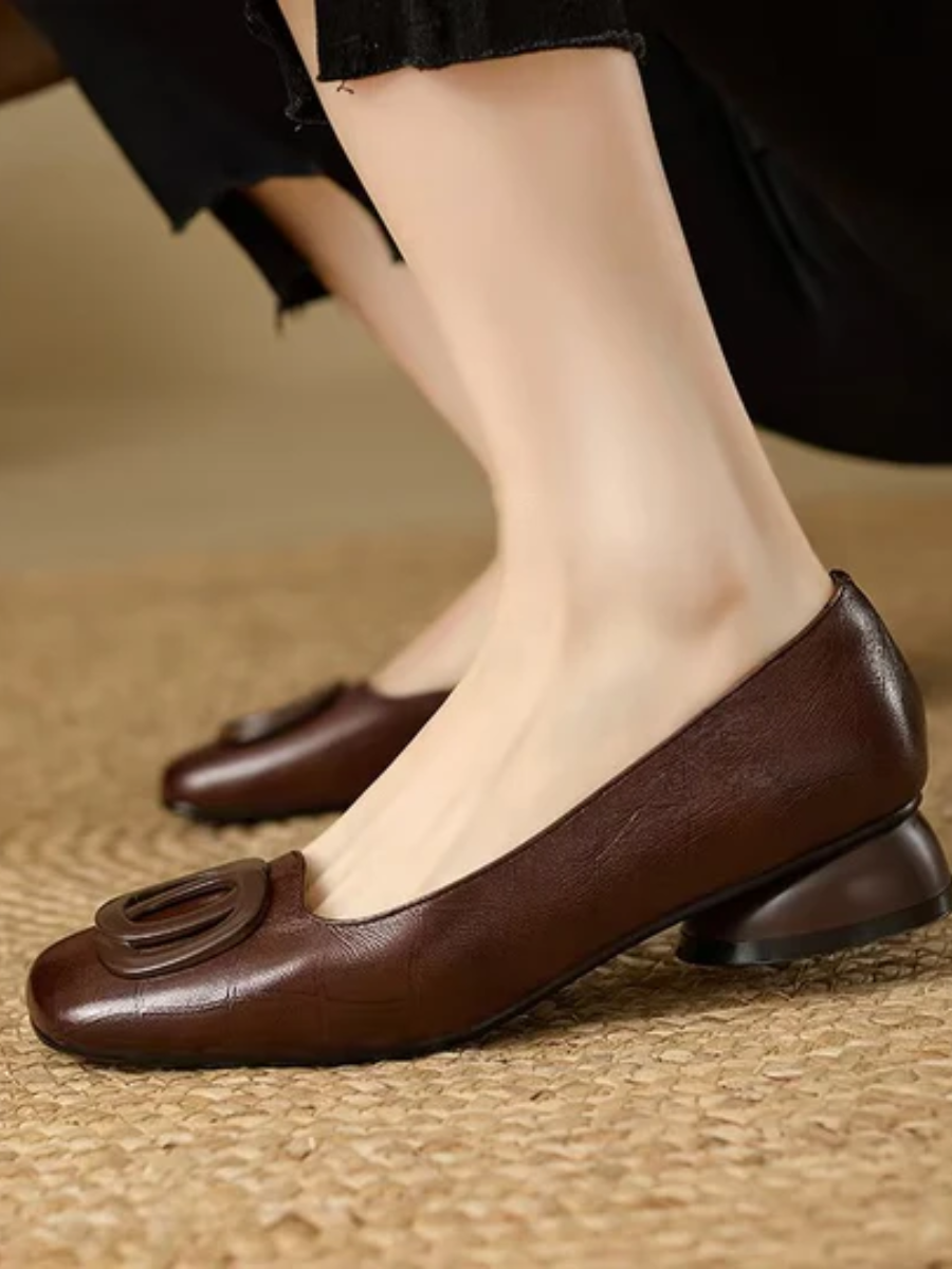 Ballerines Opium en Cuir