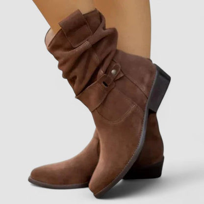 Elisabetta | Bottes Western Effet Slouch